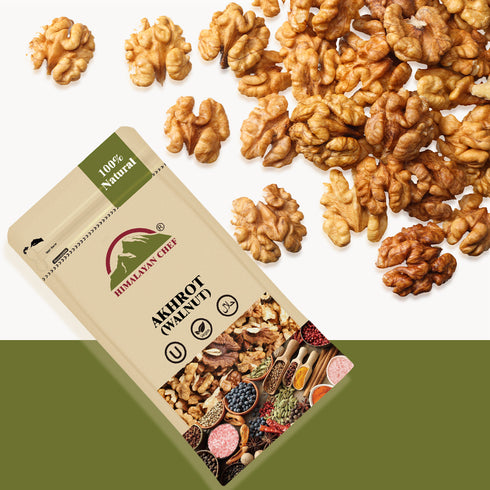 Walnut without Shell (Akhrot Giri) - 0.2 lbs (100g) | Himalayan Chef